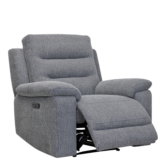 Manual Recliner Chair In Fabric - Miami