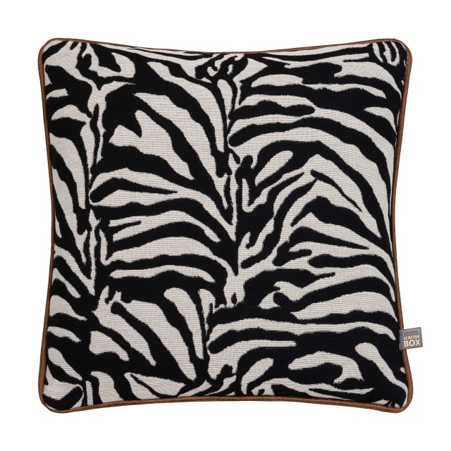 Medium Black Cushion - Rey Zebra