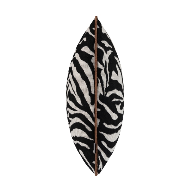 Medium Black Cushion - Rey Zebra