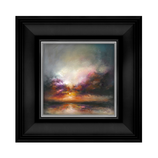 Framed Print by Anna Schofield - Distant Dawn Small