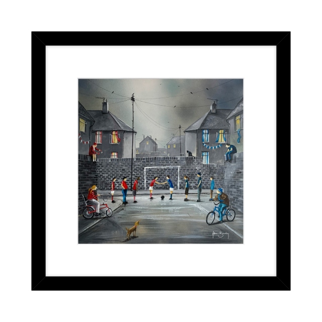 Framed Print by Adam Barsby - Derby Day Small