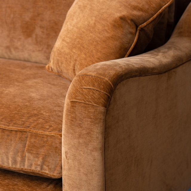Large Sofa In Fabric - Burnham