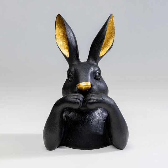 Black Sculpture - Sweet Rabbit