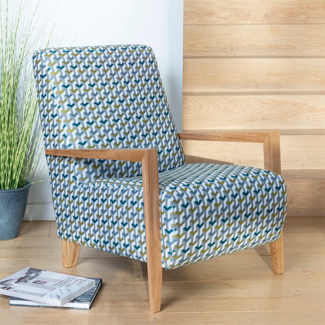 Accent Chair In Fabric - Zurich