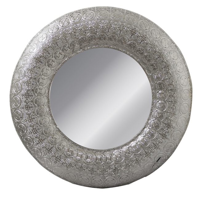 Moroccan Mirror Round