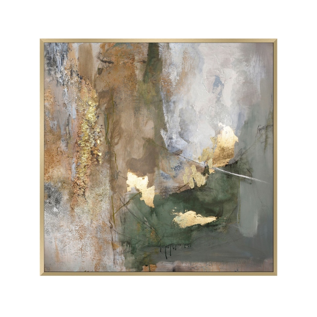 Framed Canvas - Celadon