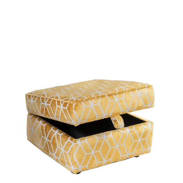 Storage Stool In Fabric - Mabel