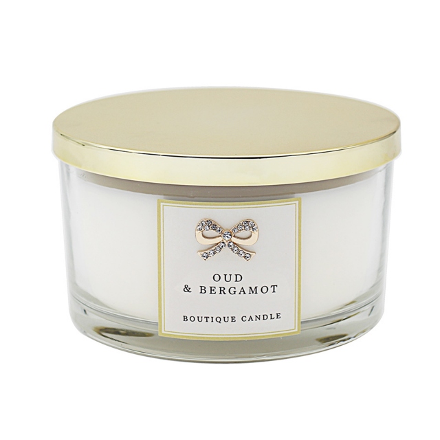 Candle Jar - Oud & Bergamot