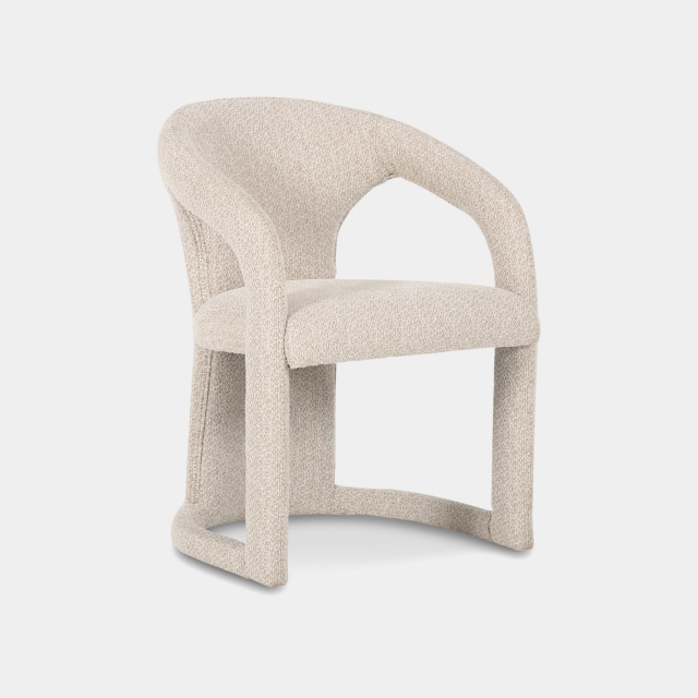 Dining Chair In Forza 929 Natural Fabric - Stratus