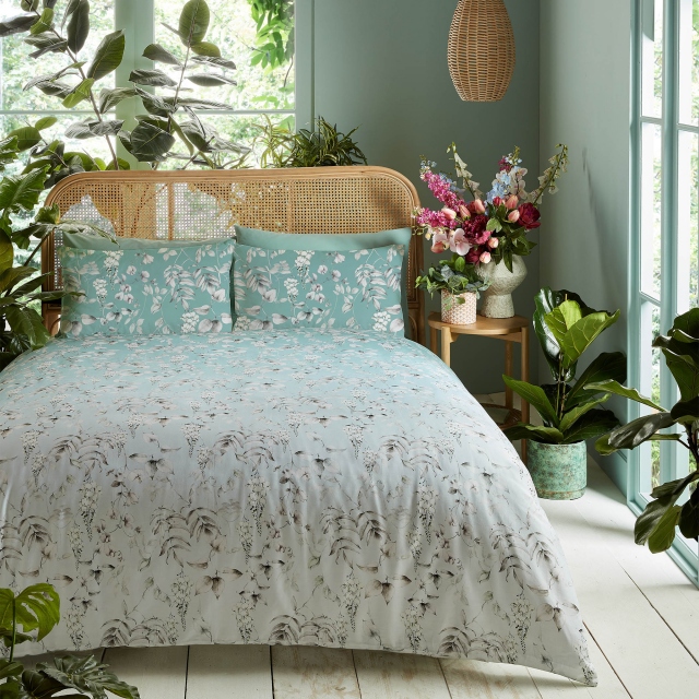 Bedding Collection - Graham & Brown Etheral Floral Blue