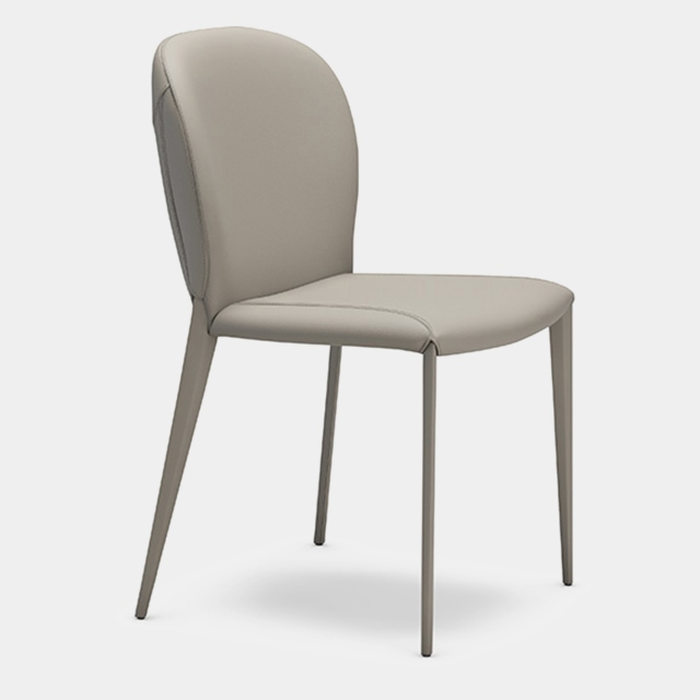Dining Chair In Synthetic Leather - Cattelan Italia Nancy