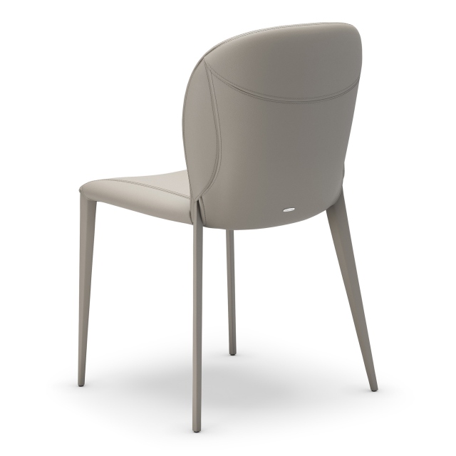 Dining Chair In Synthetic Leather - Cattelan Italia Nancy
