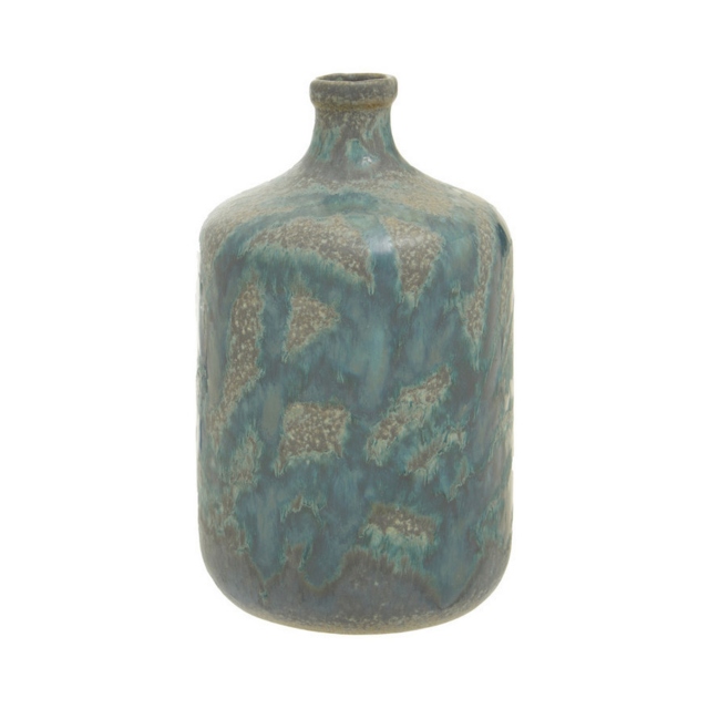 Green Bottle Vase - Silas