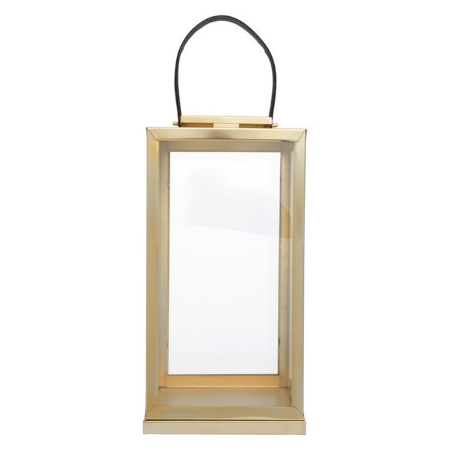 Lantern with Leather Handle - Herber