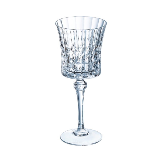 Set of 6 Wine Glasses - Lady Diamond
