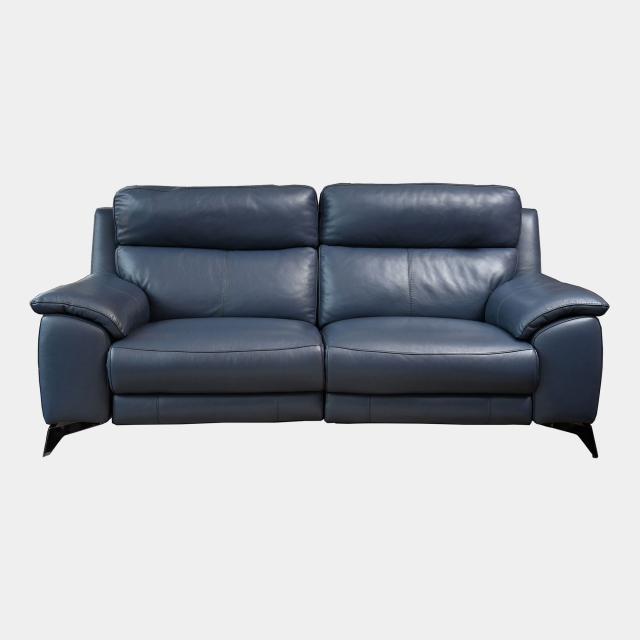 Large 2.5 Seat 2 Power Recliners Sofa In Leather - Miura