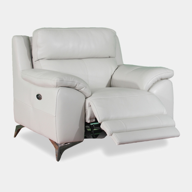 Power Recliner Chair In Leather - Miura
