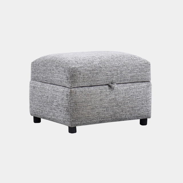 Storage Footstool in Fabric - Mason