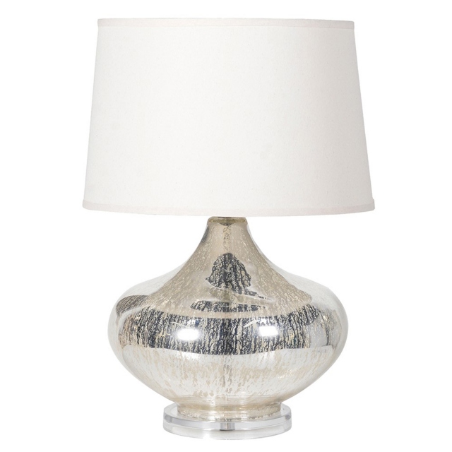 Silver Table Lamp - Silas