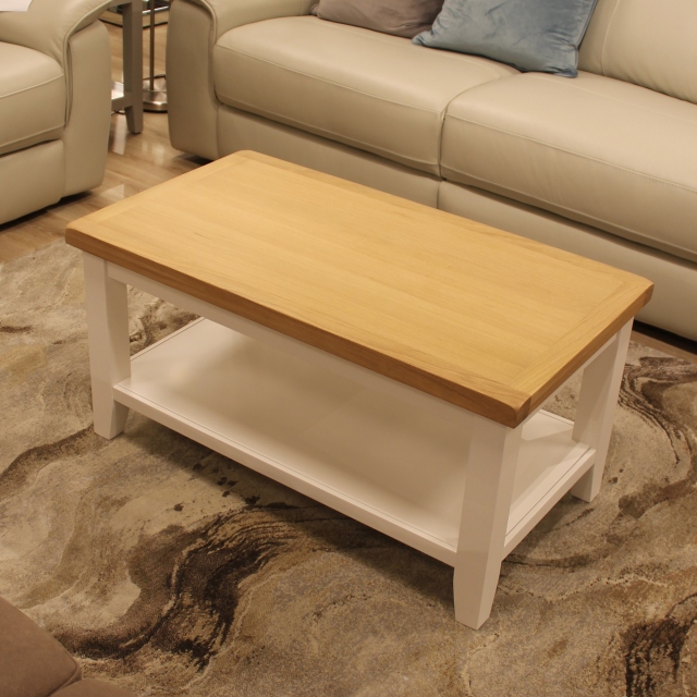 Small White Coffee Table - Item As Pictured - Hendon