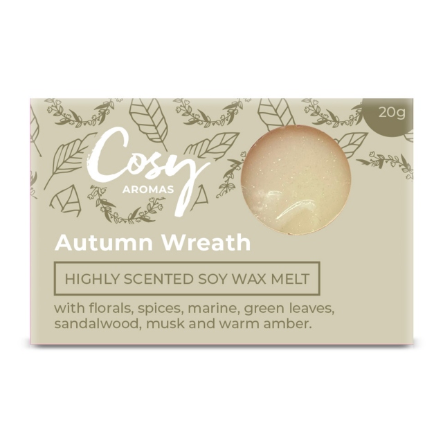 Autumn Wreath Wax Melt - Cosy