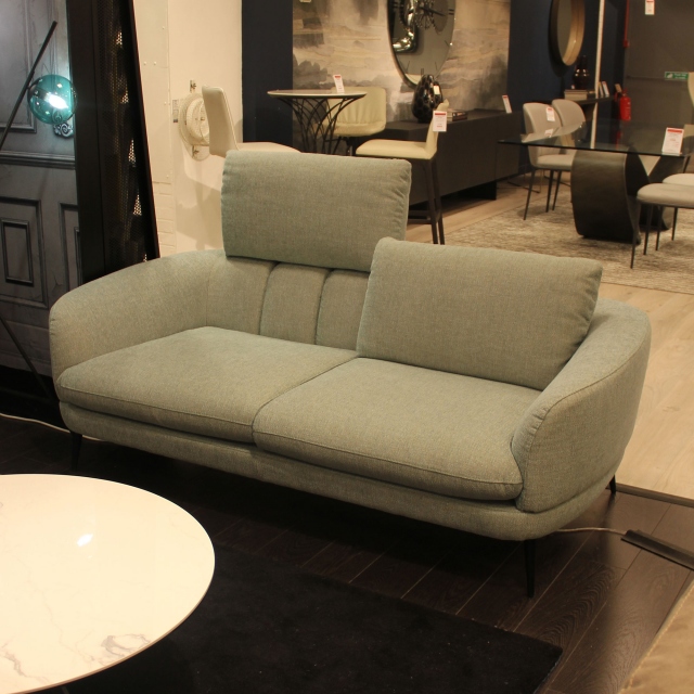 2 Seat Sofa In Fabric - Item as Pictured - Imola