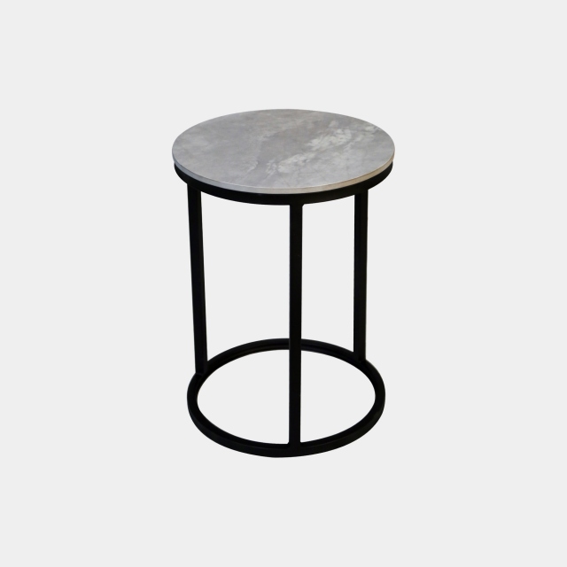 Round End Table - Harvard