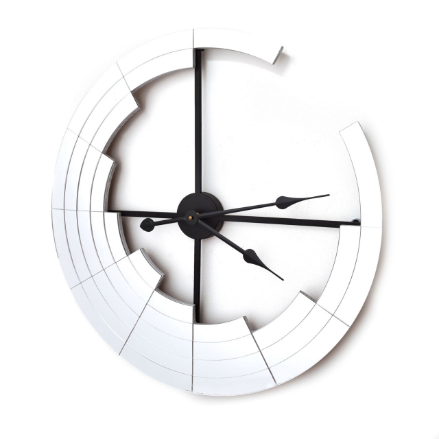 Crescent Wall Clock