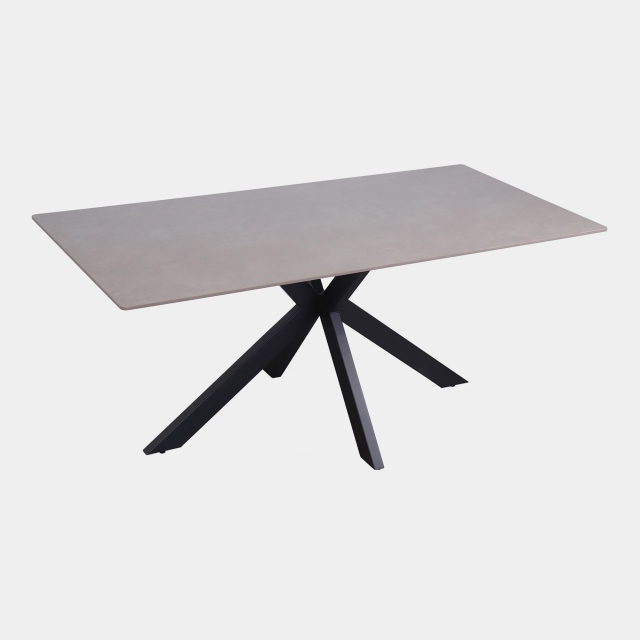 180cm Dining Table Matt Grey Sintered Stone - Grigio