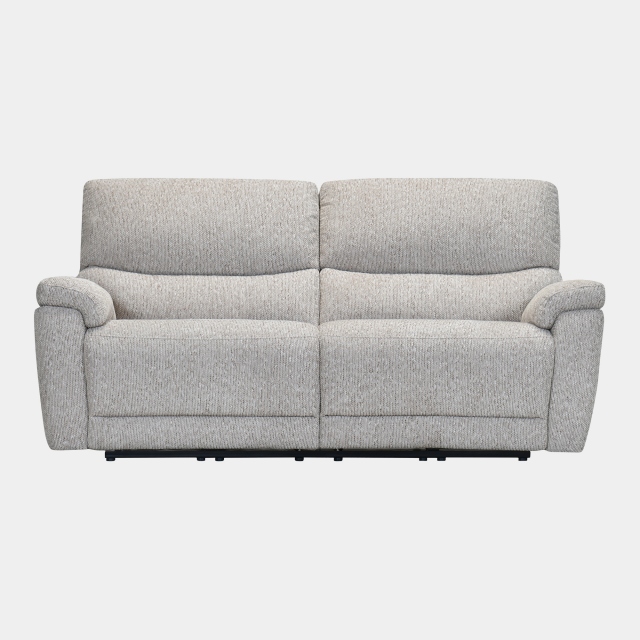 3 Seat (2 Cushions) Power Recliner Sofa In Fabric - Aston