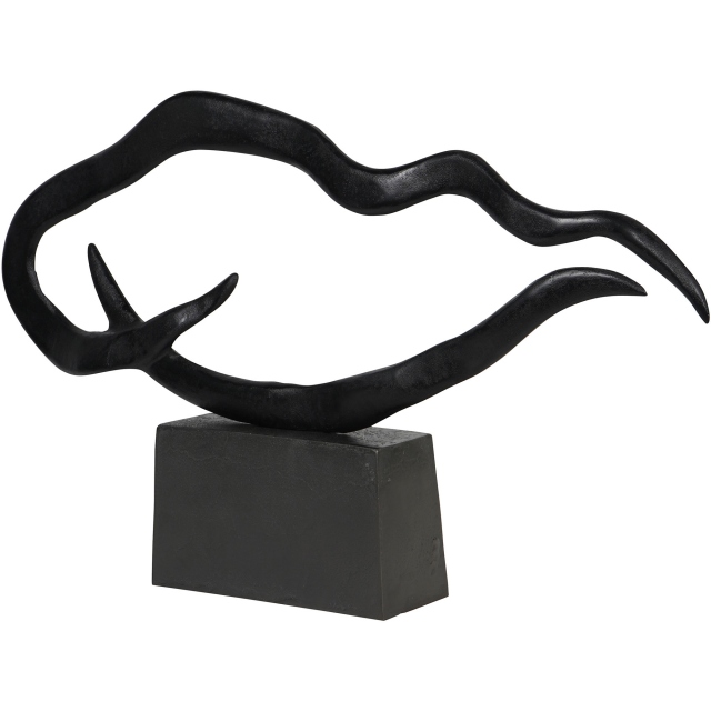Large Black Sculpture - Isla