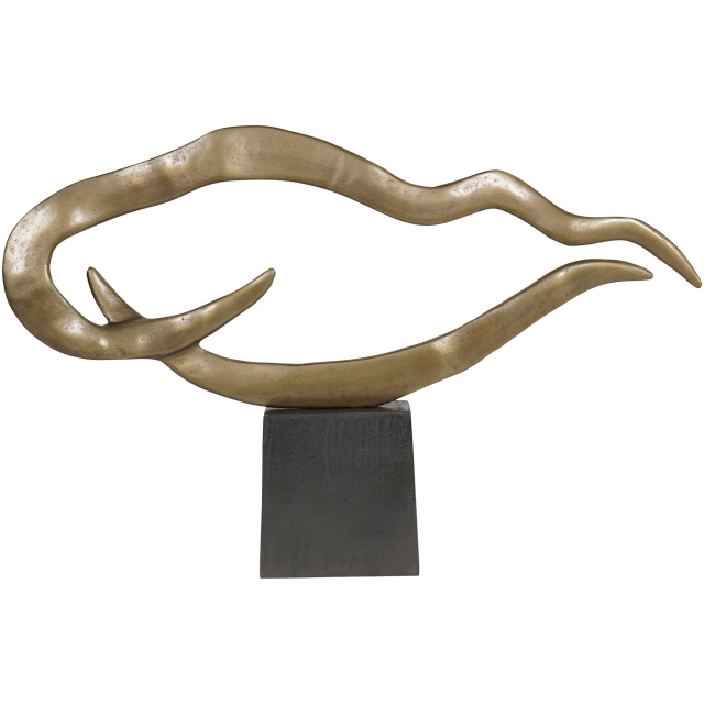 Small Brass Sculpture - Isla