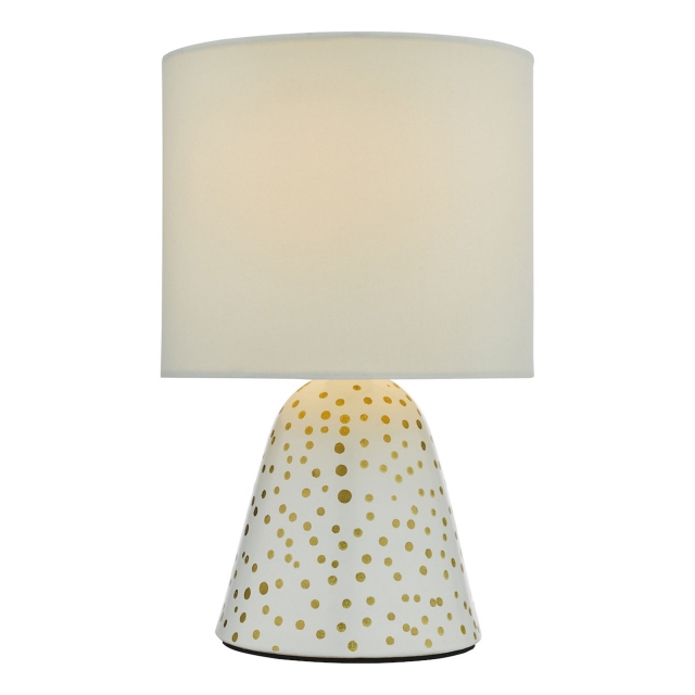 Ceramic Table Lamp Twin Pack - Dotty