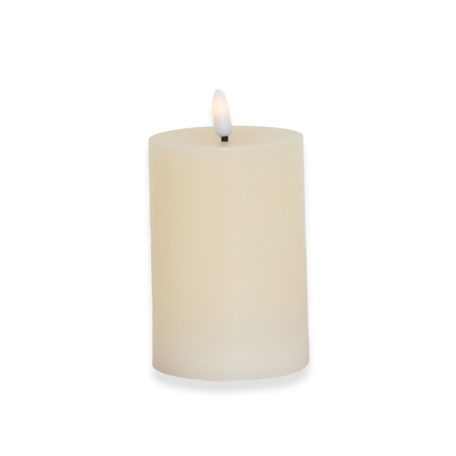 Cream LED Candle - Real Wax