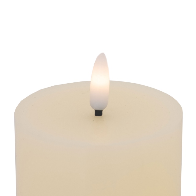 Cream LED Candle - Real Wax