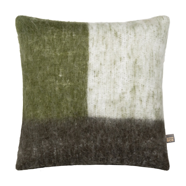 Small Green Cushion - Cara