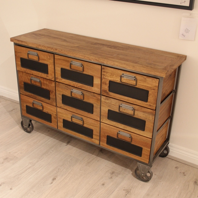 9 Drawer Apothecary Chest - Item as Pictured - Brunel