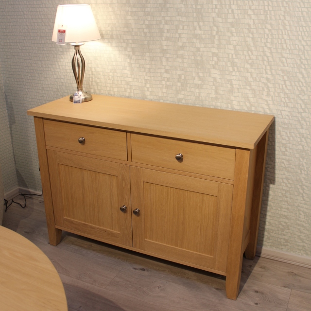 2 Door 2 Drawer Sideboard - Item as Pictured - Loxley