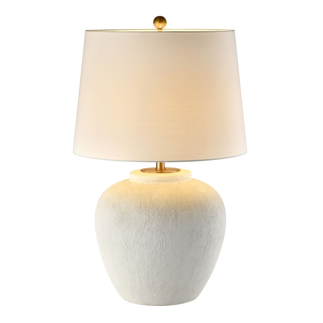 Cream Table Lamp - Natalie