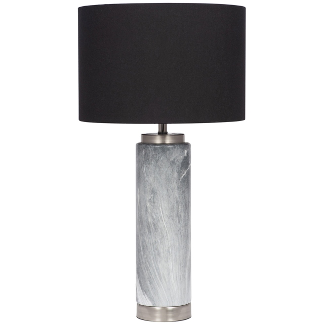 Grey Table Lamp - Ceri