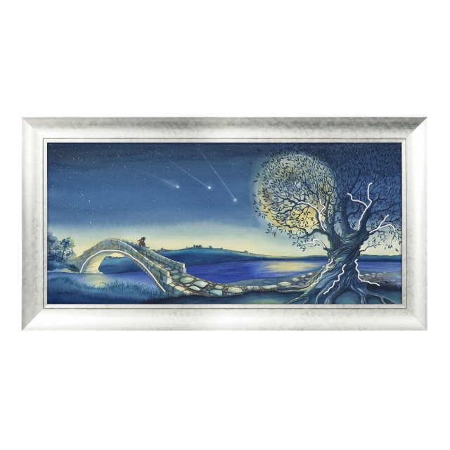  Framed Print By Catherine J Stephenson - Over The Moon