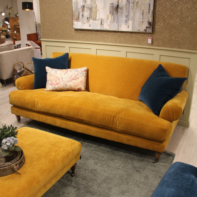 4 Seat Sofa In Fabric - Item As Pictured - Durant