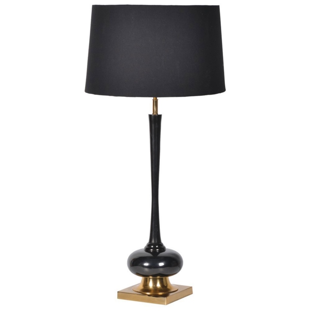 Black Table Lamp - Harlow