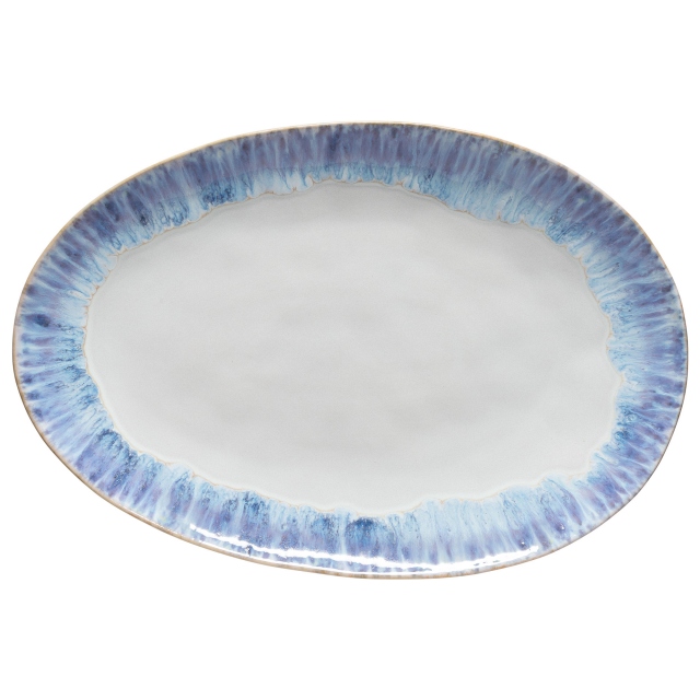 Blue Oval Platter - Brisa Ria