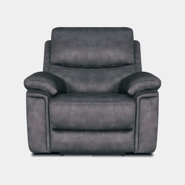 Manual Recliner Chair In Fabric - Tampa