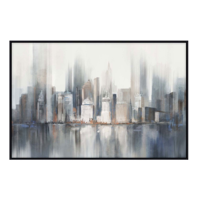 Framed Canvas - Metropolis