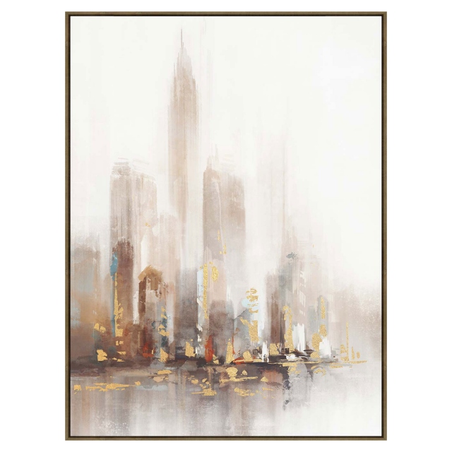 Framed Canvas - Skyscraper