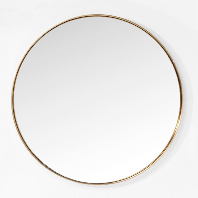 Round Mirror - Coin Curve