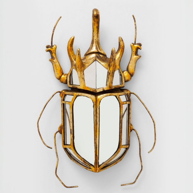 Wall Mirror - Beetle Decoration