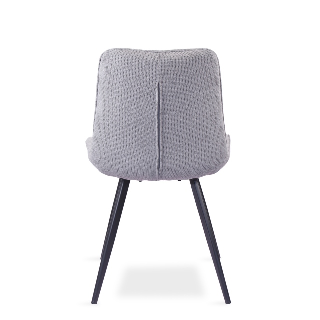 Dining Chair In Fabric - Bianco